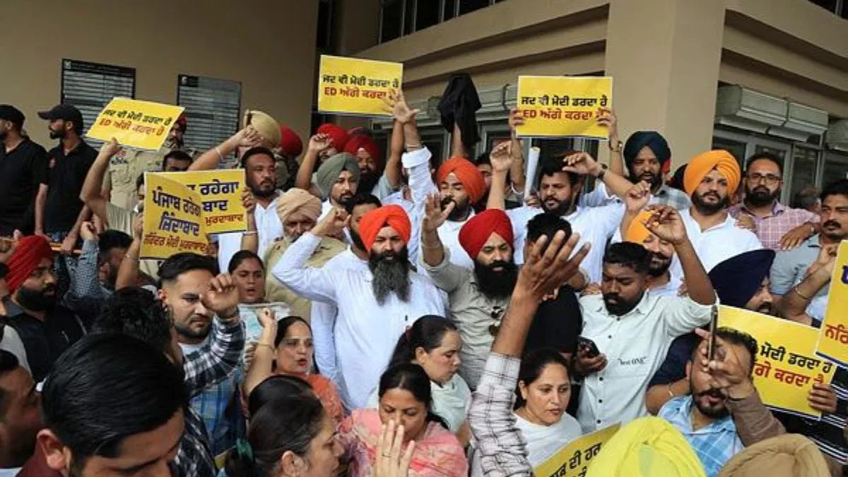 AAP vs Centre Row Escalates After ED’s 50-Hour GMADA Raid in Mohali Over Alleged ₹10,000 Crore Land Scam — image 2 AAP vs Centre Row Escalates After ED’s 50-Hour GMADA Raid in Mohali Over Alleged ₹10,000 Crore Land Scam — image 2