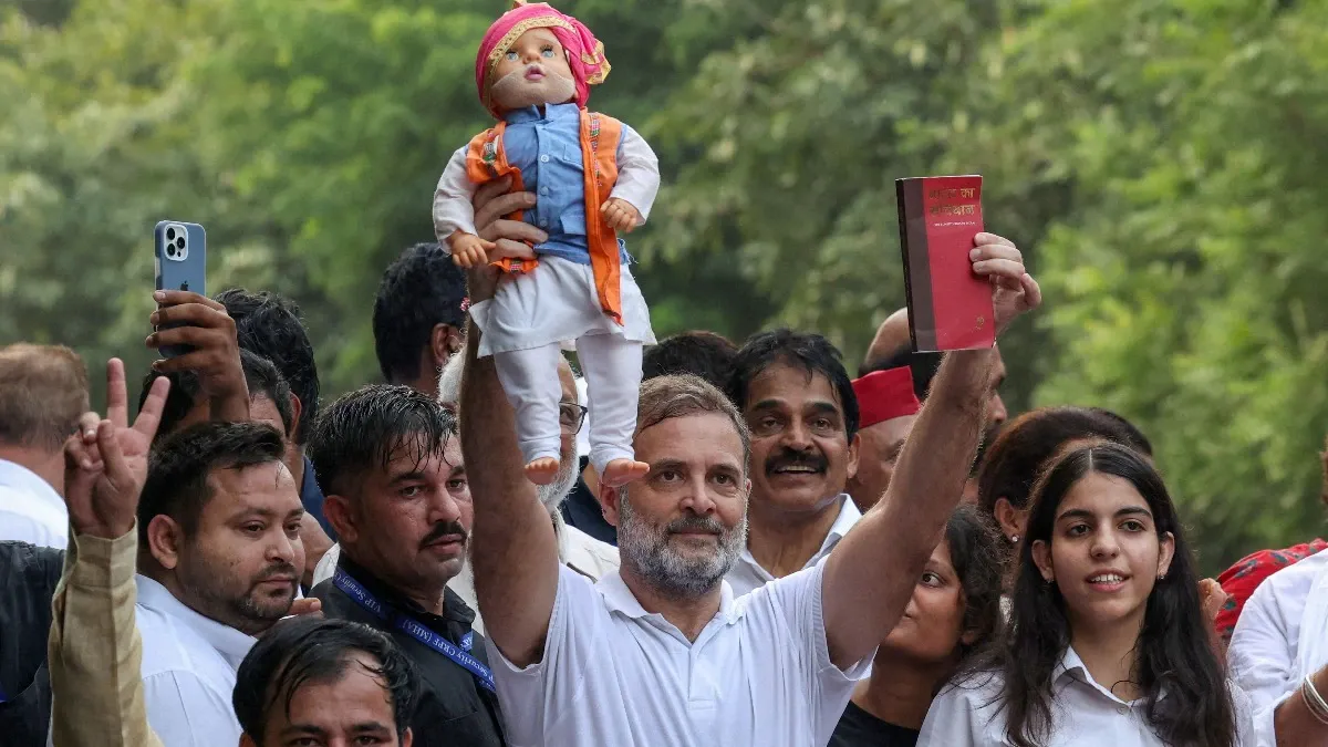 Rahul Gandhi Tracks Protest Attendance as Congress Steps Up Anti-CEC Campaign — image 3 Rahul Gandhi Tracks Protest Attendance as Congress Steps Up Anti-CEC Campaign — image 3