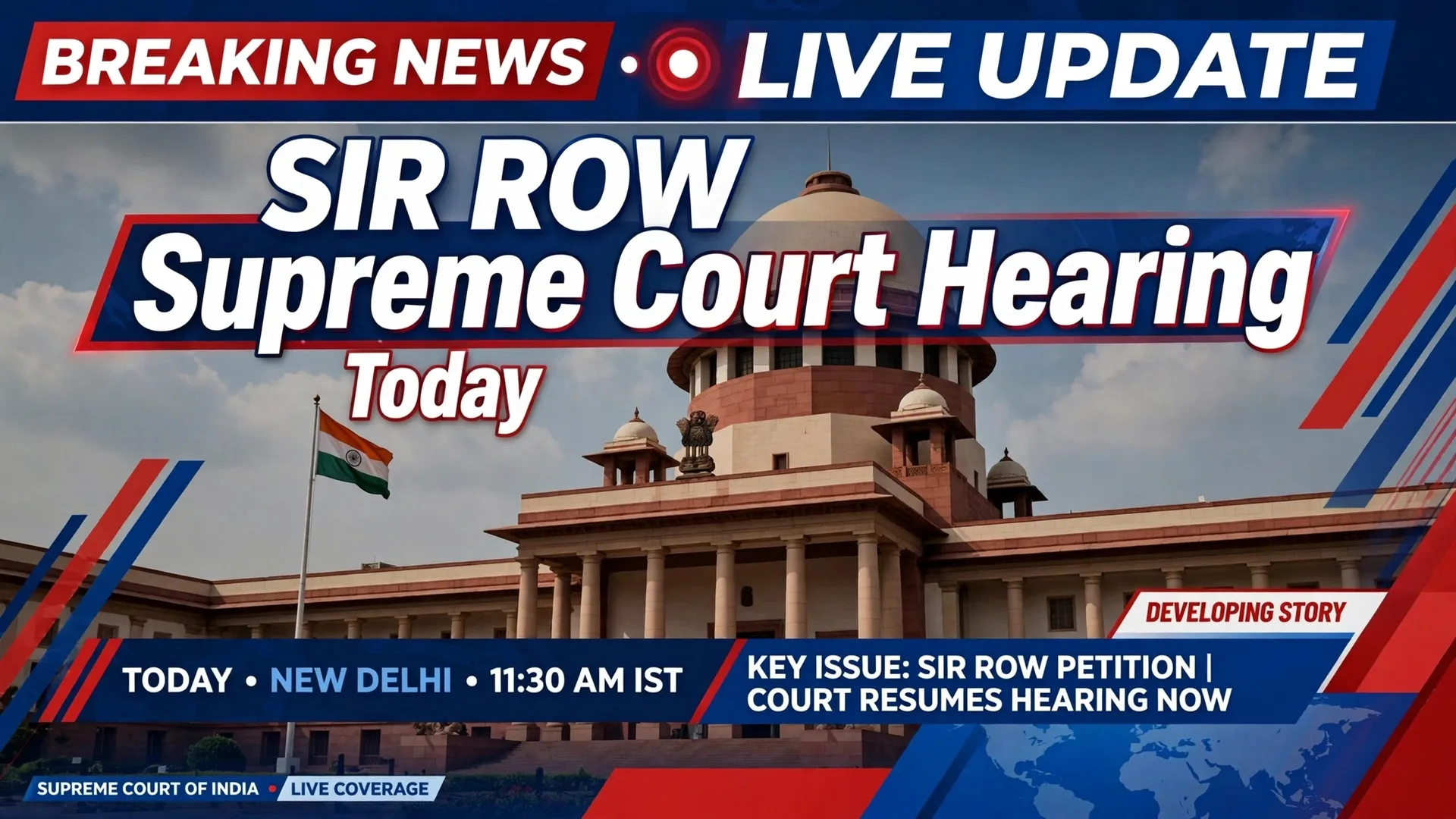 SIR Row  Supreme Court Adjourns Rahul Gandhi vs Election Commission Hearing to Nov 17
