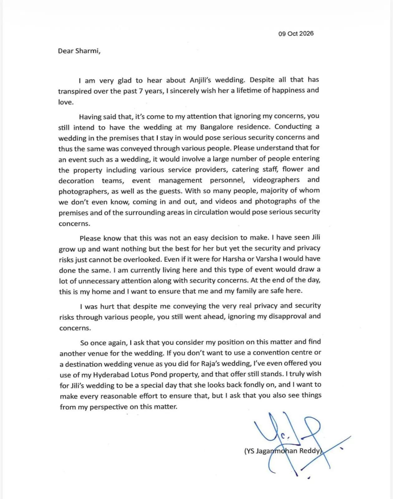 Y.S. Jagan–Sharmila Family Dispute Escalates Over Yelahanka Palace Wedding Row: Who Owns the Property, and Could YSRCP Face Political Fallout? — image 2